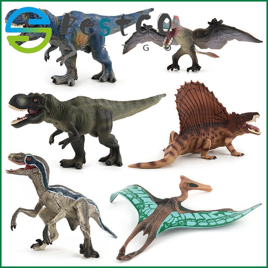 Jaw movable solid Jurassic dinosaur model pterosaur Tyrannosaurus rex Velociraptor