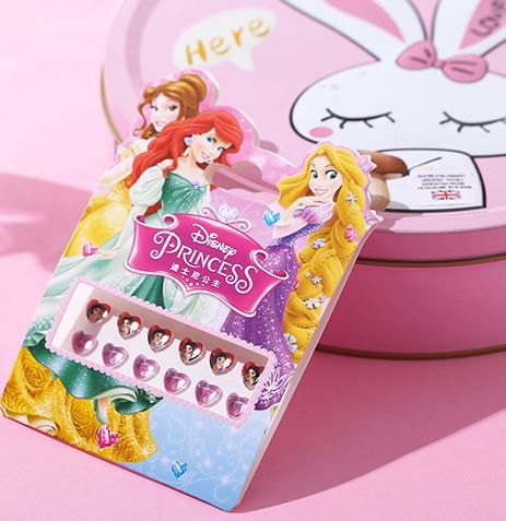 Disney frozen 2 elsa anna Nail Stickers Toy  My Little Pony Sofia White snow Princess Mickey Minnie girls toys for kids gift