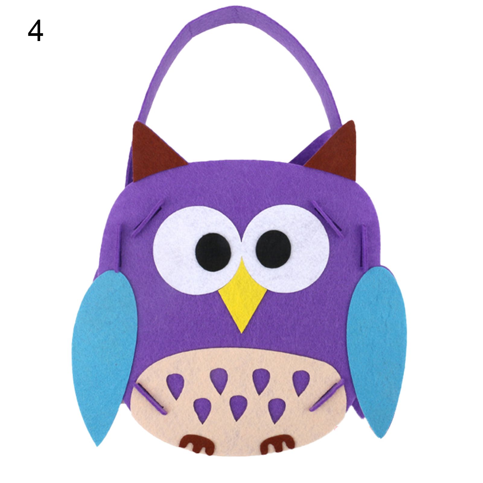 Halloween Candy Bags Vibrant Color Kids Friendly DIY Halloween Party Trick or Treat Candy Bags for Family