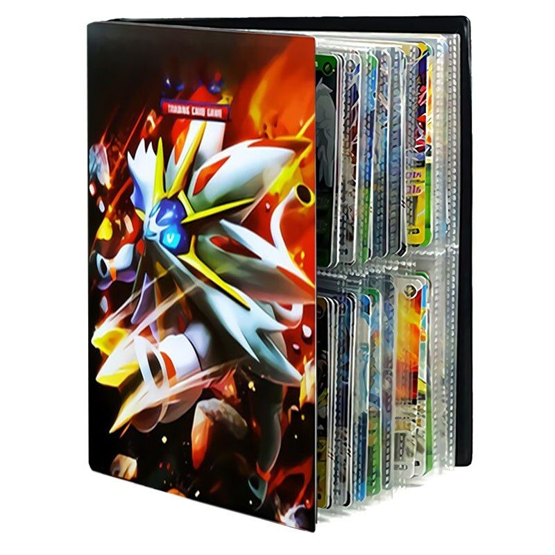 240Pcs Pokemon Cards Album Book Holder Gift Game Card VMAX GX EX Collection Binder Folder Top Loaded List Toys Gift for children