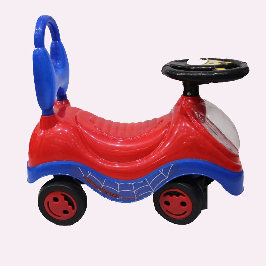 Baby Ride On Car Pus And Pedal Spiderman Model Push Car