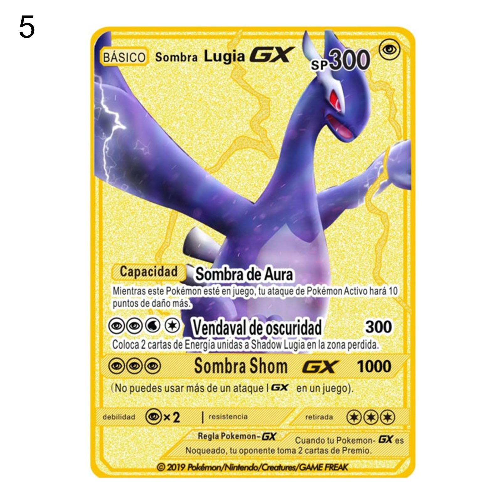 Collection Card High Strength Spanish Version Trading Card