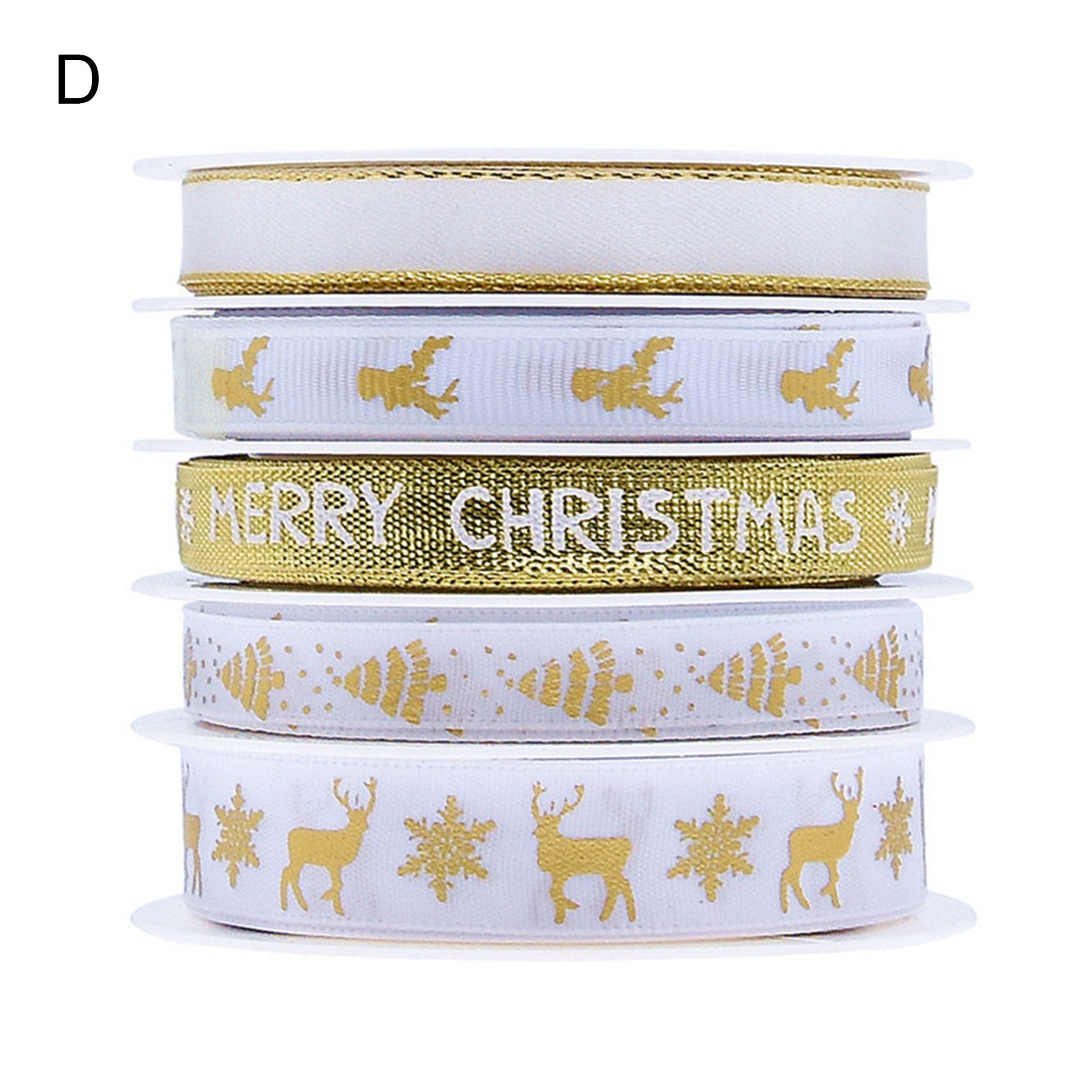 Ribbon Lightweight Christmas Printed Wrapping Ribbon