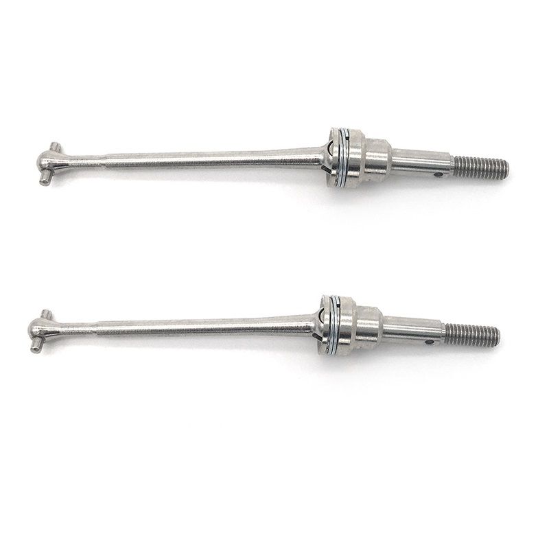 2Pcs Metal Front Drive Shaft CVD 0090 for WLs 12428 12423 1/12 RC Car Crawler Short Course Truck Upgrade Parts