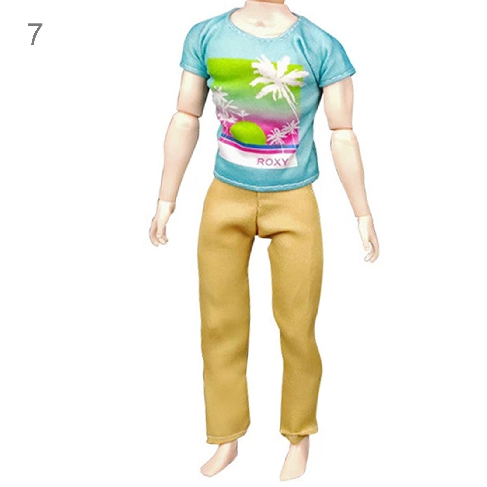 2Pcs/Set Doll Clothes Exquisite Fine Workmanship 11 inches Boy Doll Fashion Outfits for Doll Dress-up