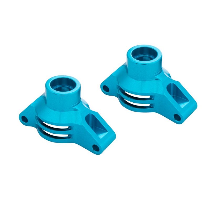 2PCS Aluminum Alloy Rear Knuckle Arms Upright Hub Carrier for Tamiya TT02 TT-02 RC Car Upgrade Parts Accessories
