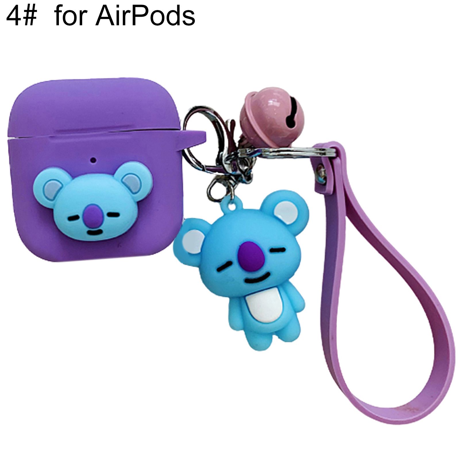 K-POP BTS Cartoon Wireless Headphone Earbud Case Protective Cover for Airpods2/3