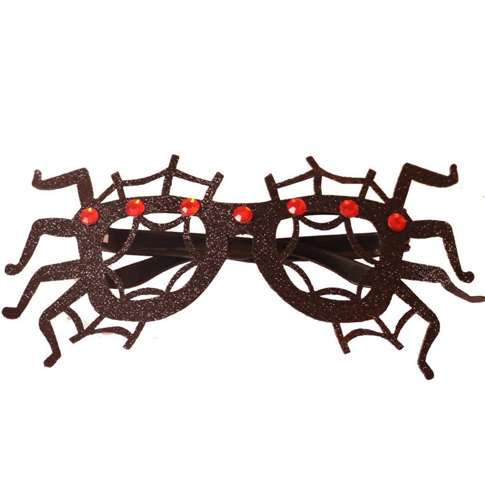 Halloween Decorative Glasses Halloween Party Decoration Funny Decoration-brown 18*5cm