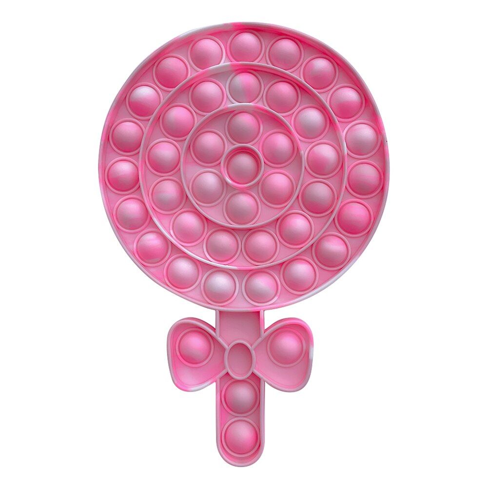 New Push Bubble Fidget Antistress Toys  Kids Unicorn Dinosaur Fidget Sensory Toy Autism Special Needs Stress Reliever 2021