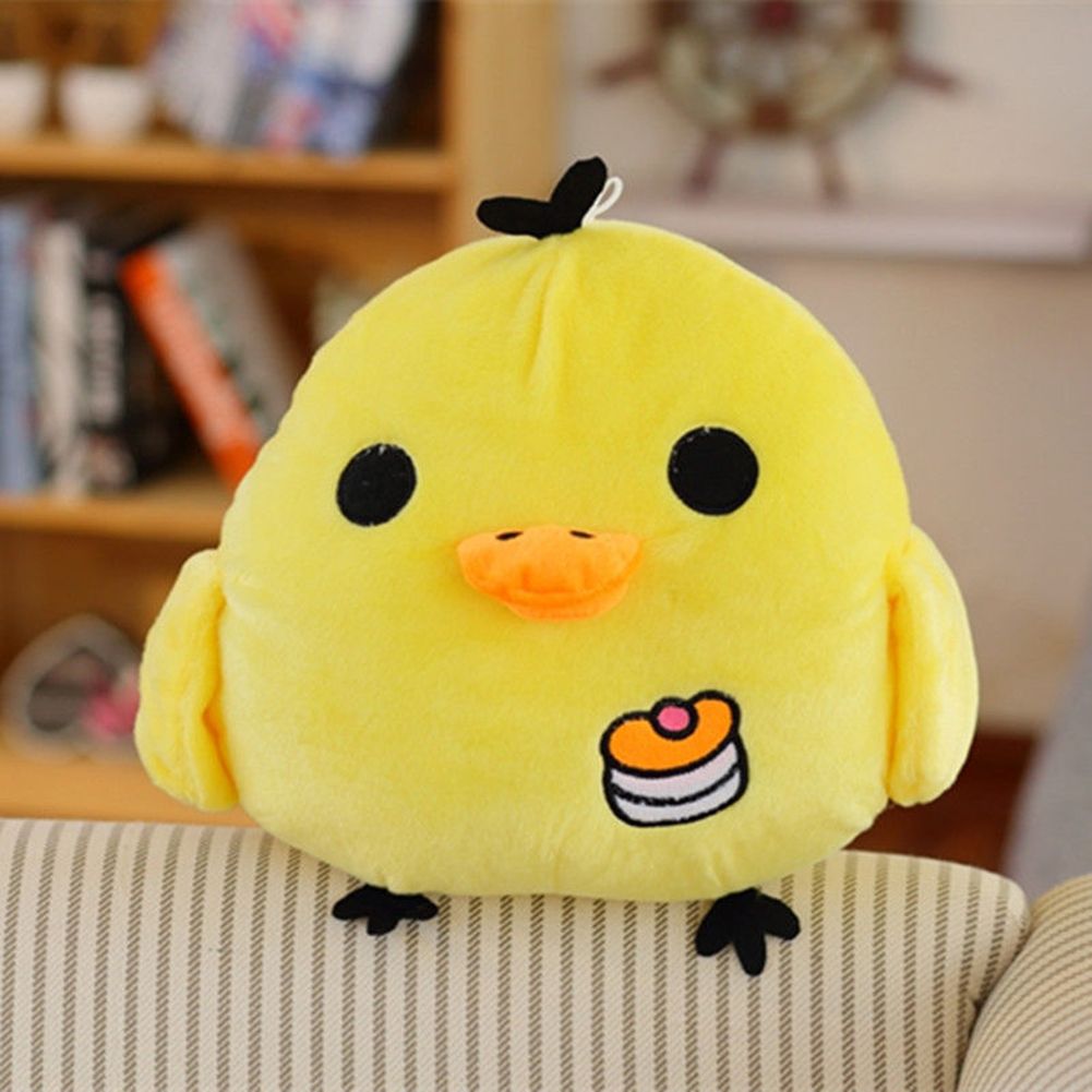 Yfashion Yellow ck Stuffed oy Lovely Medium Plush Doll Pillow Cushion Style:Yellow Height:15cm