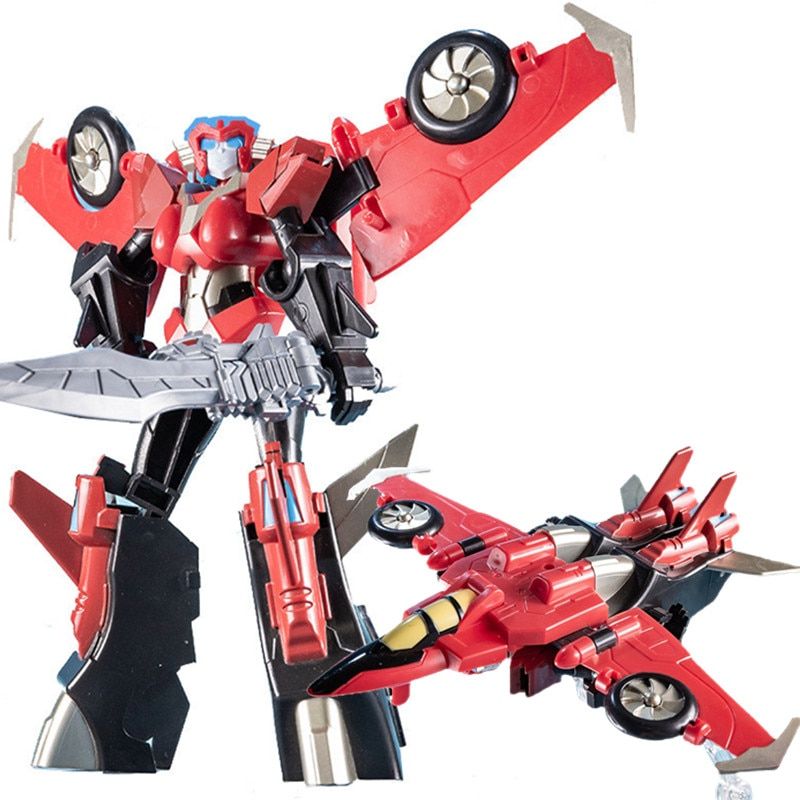 18cm Transformation Toys Boy Alloy Edition Anime KO Action Figure Car Tank Model Kids Gift H6002-9 H6001-4 SS38