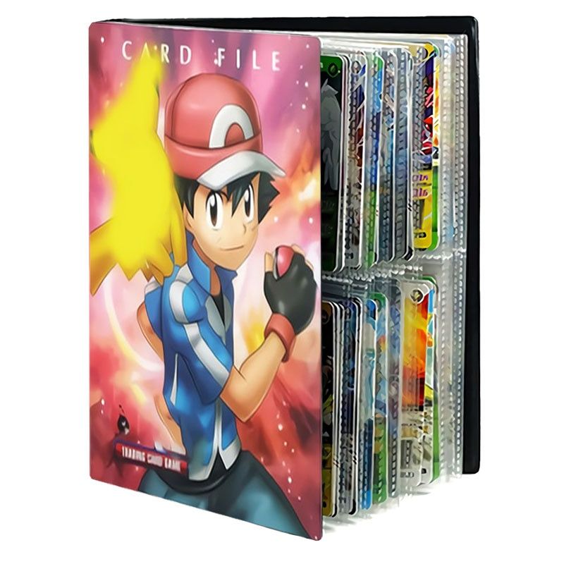 240pcs Cartoon Pokemon Cards Album Book Anime Game Card EX GX Collectors Loaded List Capacity Binder Holder Folder Toys For Kids