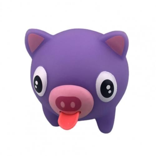 Cartoon Animal Squeeze Tongue Out Rebound Stress Relief Children Toy Doll Gift