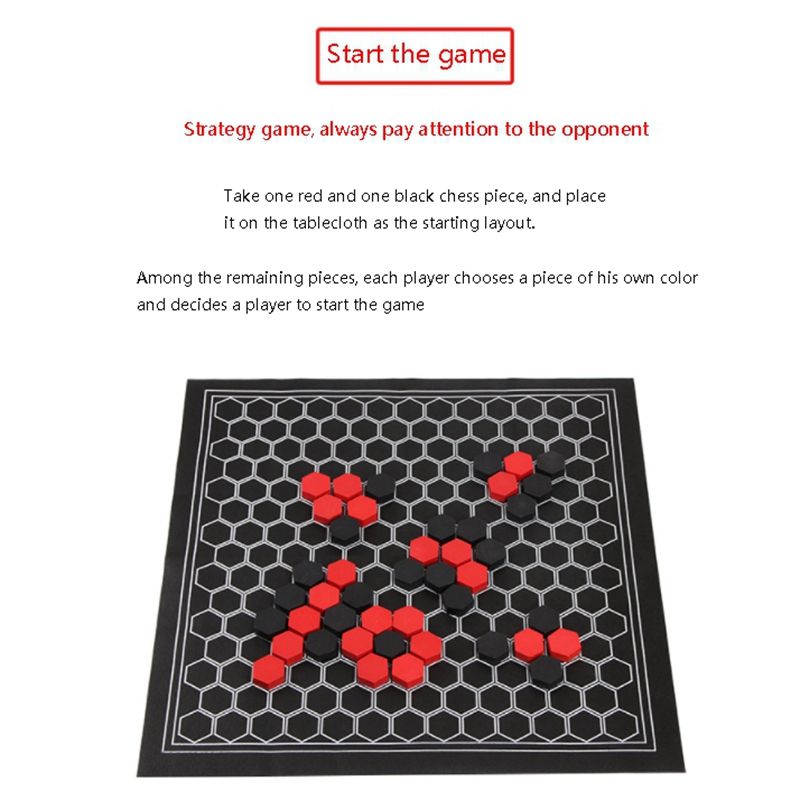 Wooden Hexagon Chess Set Shape Recognition Board Game School Family Funny Double Sided Entertainment Toy