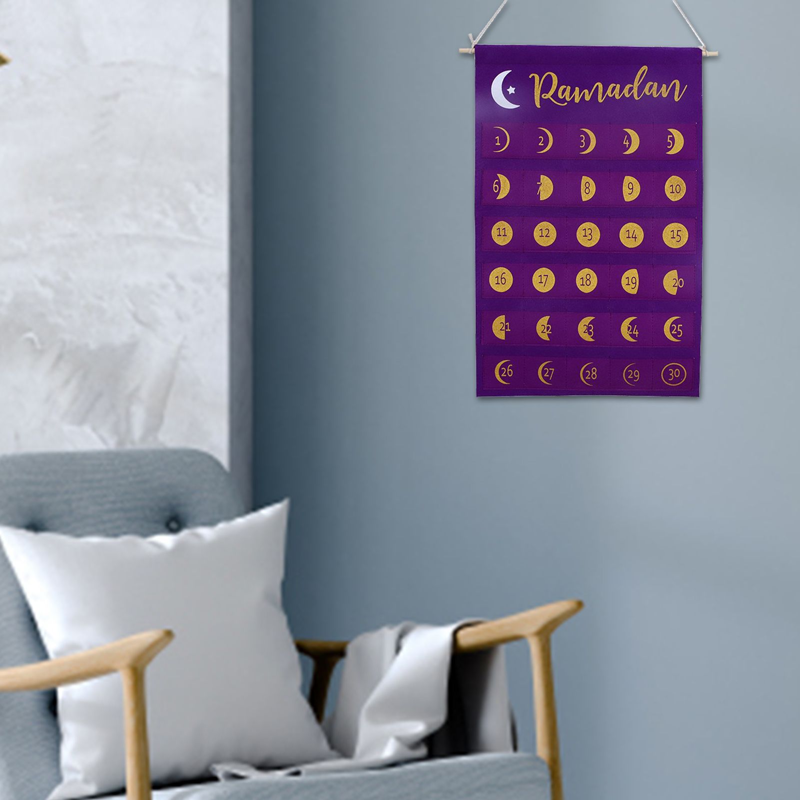 Countdown Calendar Foldable Decorative Craft Festival Advent Calendars