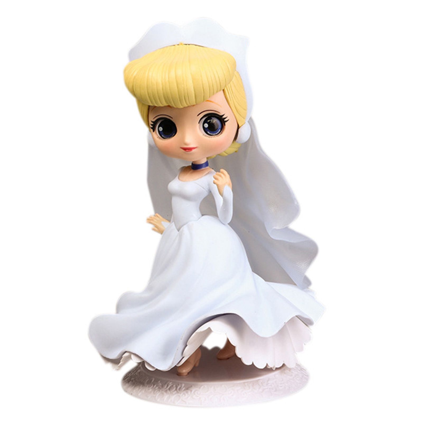 Livecity Cartoon Figures Collectable Excellent Craftmanship Compact Party Supplies Cake Topper Decoration with Base for Girl