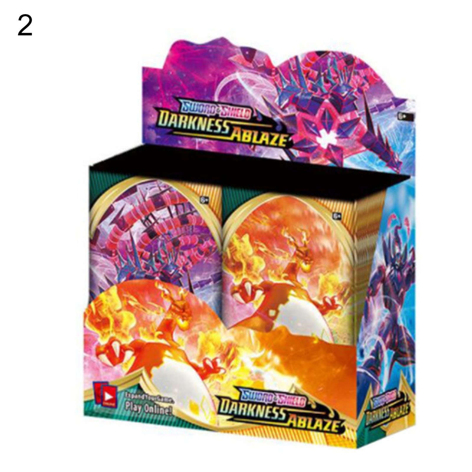 360Pcs Trading Card Delicate Boost Collection Art Paper English TCG Card Expansion Packs for Entertainment