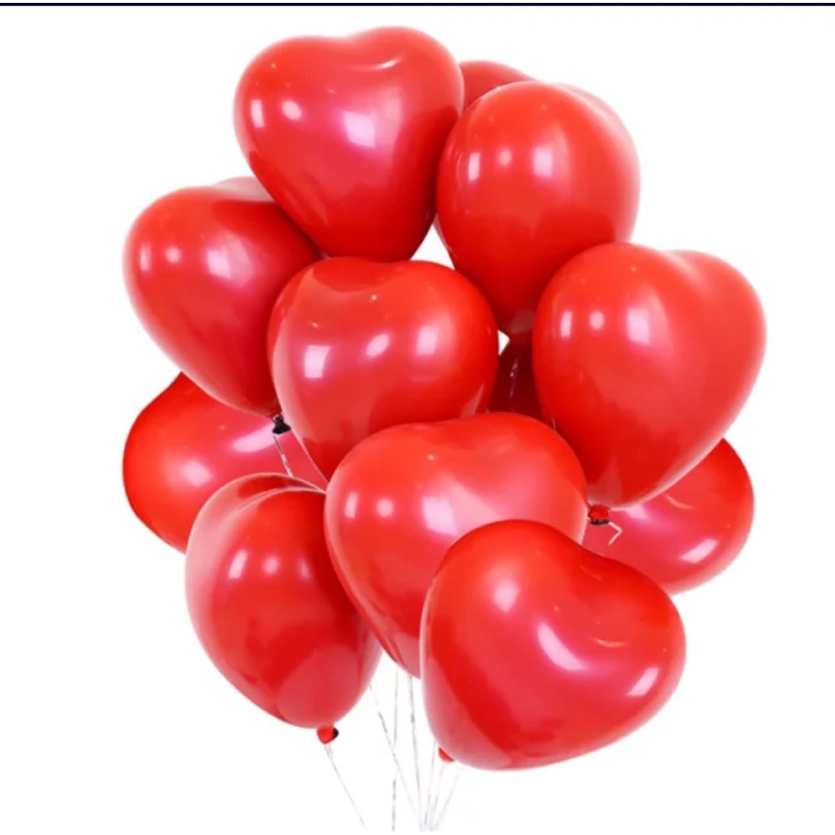 Heart shape Love balloon multicolour 20pc