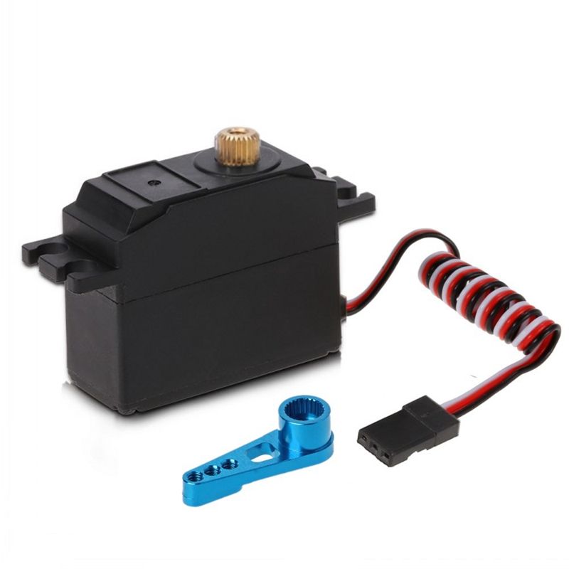 Metal Gear Servo with Servo Arm for MN86K MN86KS MN86 MN86S MN Model G500 1/12 RC Car Upgrade Parts Accessories