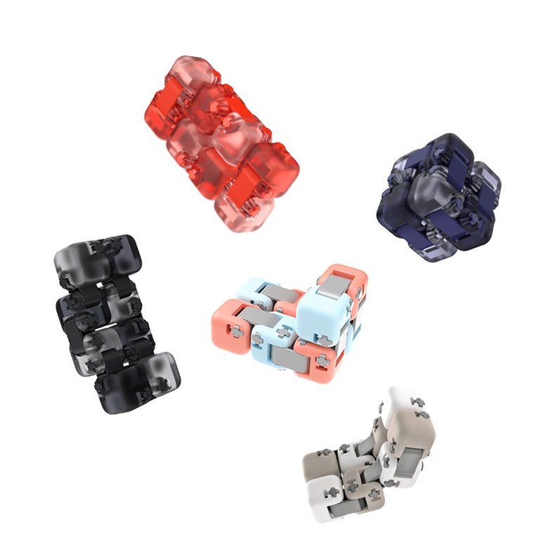 Colorful Fingertip Building Blocks For Xiaomi Neutral Ceramics Free Assembly Magic Cube Artifact Intelligence Toys 1 Set