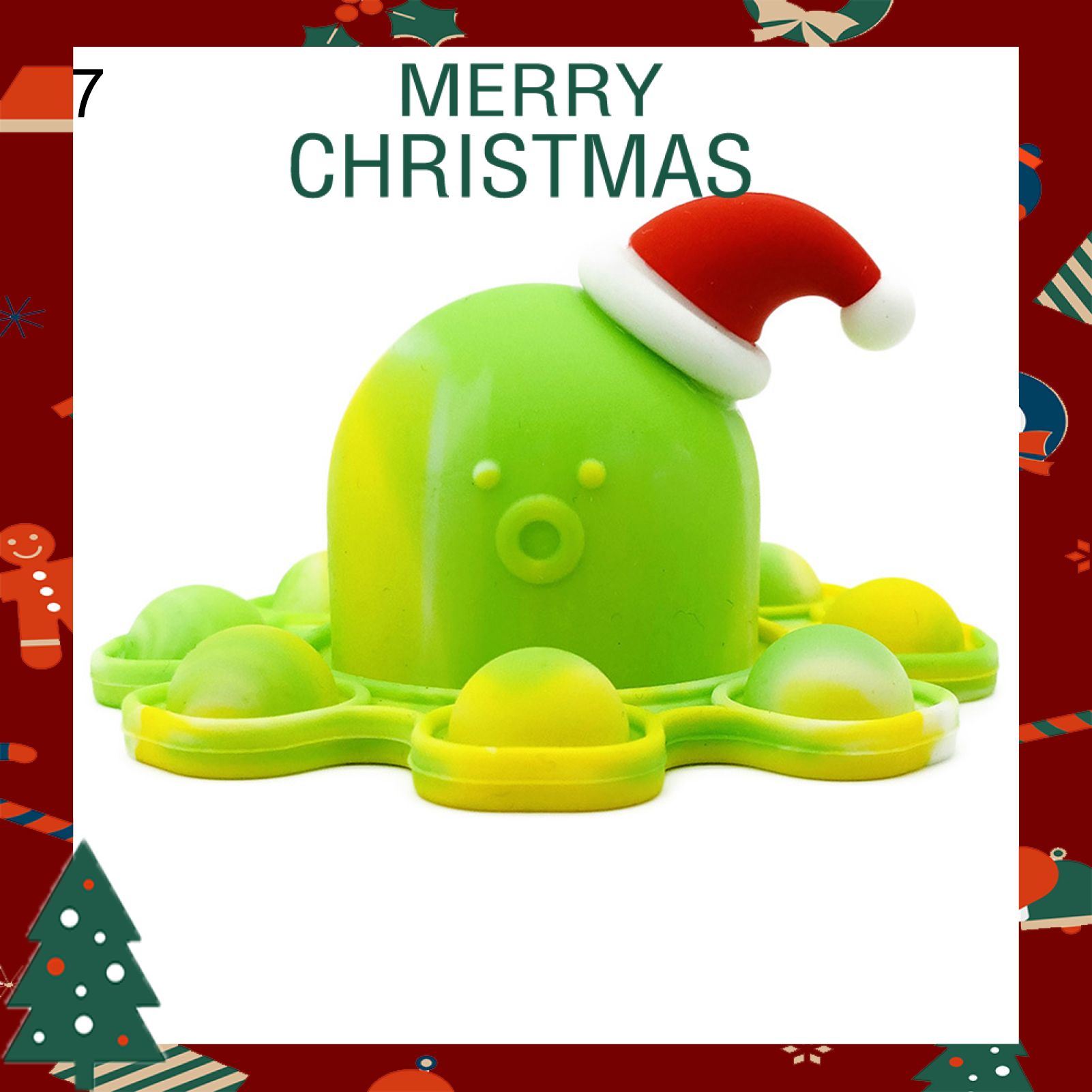 Greenhome Eco-friendly Sensory Toy High Toughness Silicone Extrusion Bubble Game Fidget Toy for Children