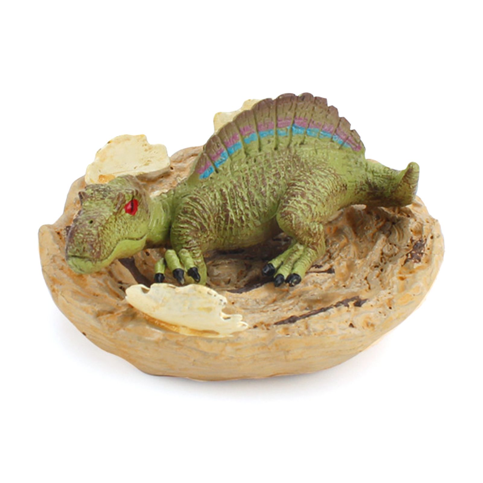 Dinosaur Models Toys Eco-friendly Attractive PVC Broken Shell Dinosaur Egg Decoration for Gifts
