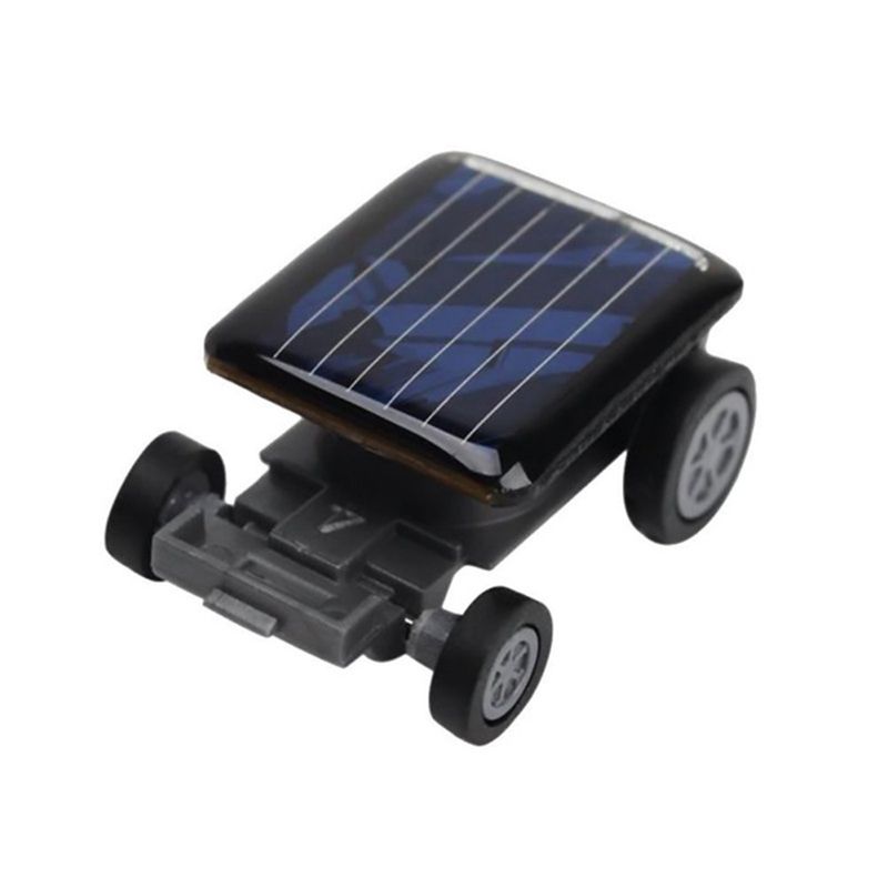 Quality Smallest Mini Car Solar Power Toy Car Racer Educational Gadget Children Kid's Toys Hot Selling Solar Power Toy black