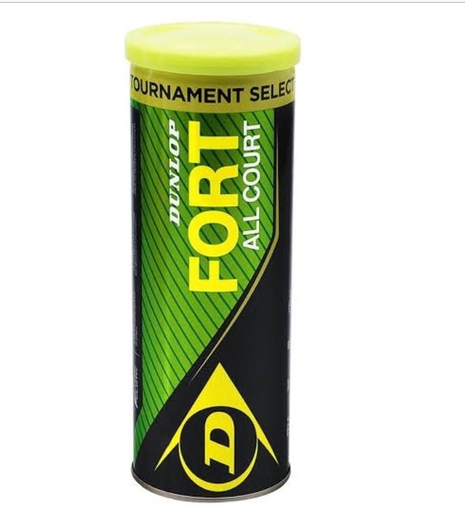 TENNIS DUNLOP FORT STEEL BOX Professional Tennis Ball Jar all court sports for Practice