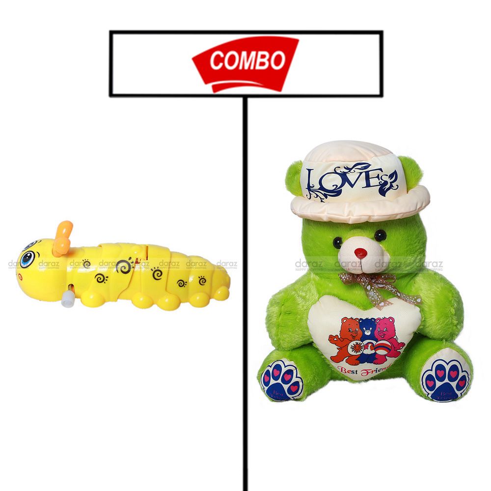 INSECT TOY TEDDY BEAR COMBO PACK