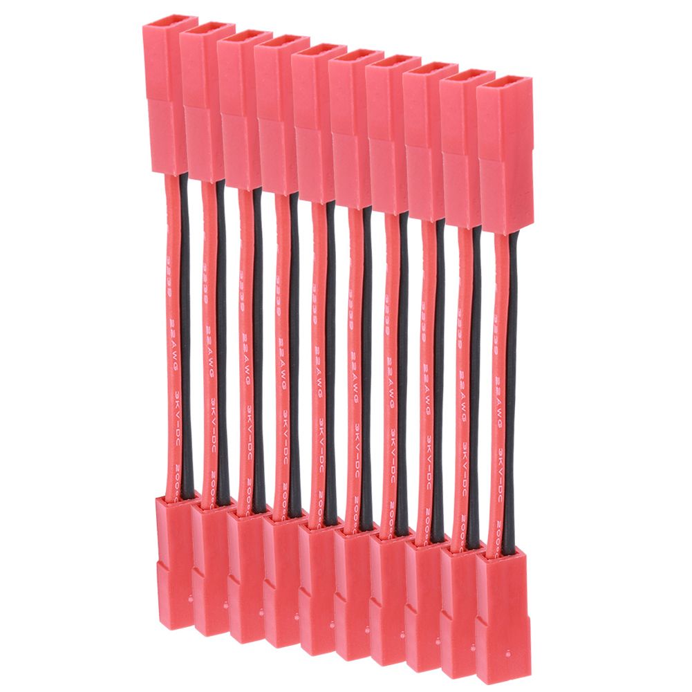 10pcs Female Connector JST Plug Cable Spare Accessory For RC Car Model