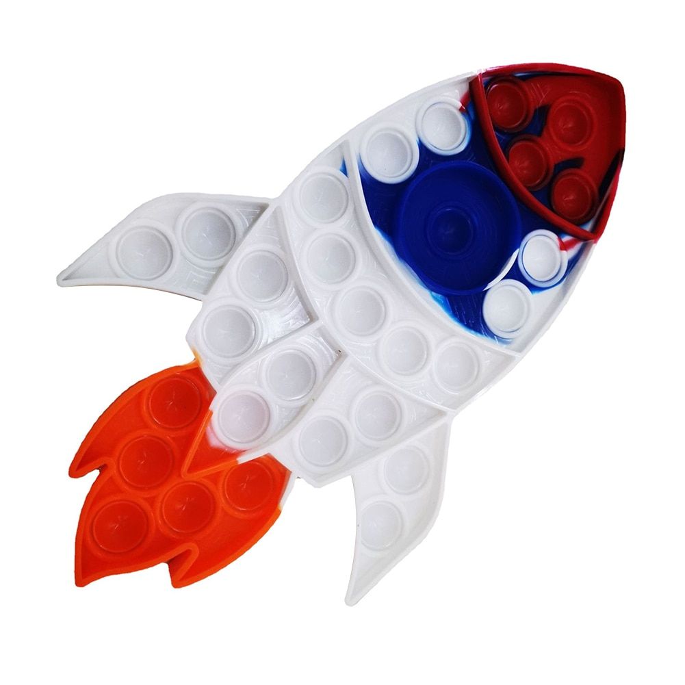 New Fidget Toys Antistress Toys Push Bubble Silicone for Children  Stress Reliever Squeeze Board Fidget Game frete grátis