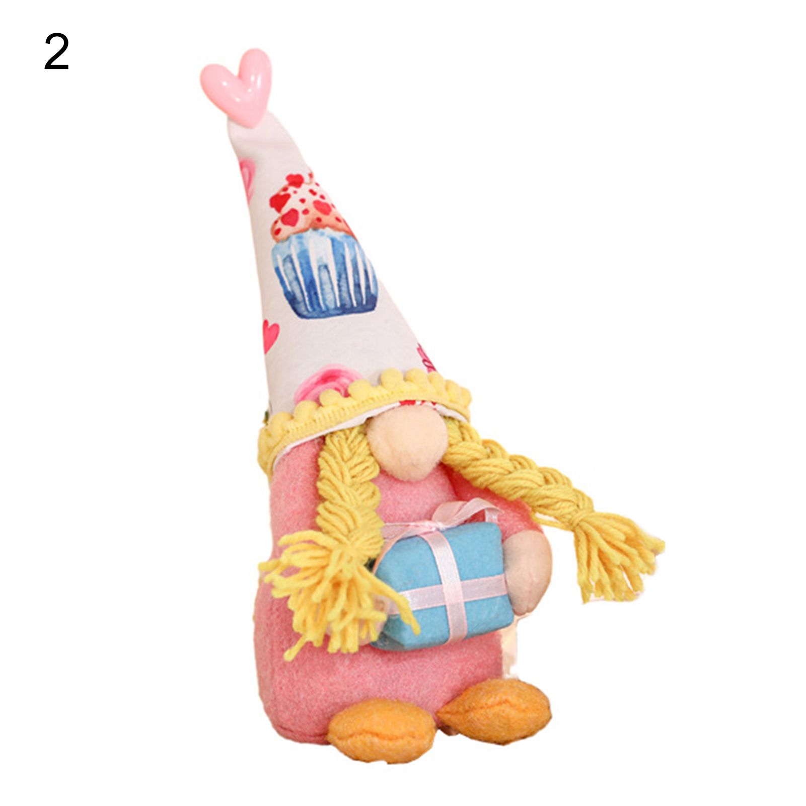 Old Man Doll Vivid Shape Holiday Ornaments Gifts Plush Gnome Toy