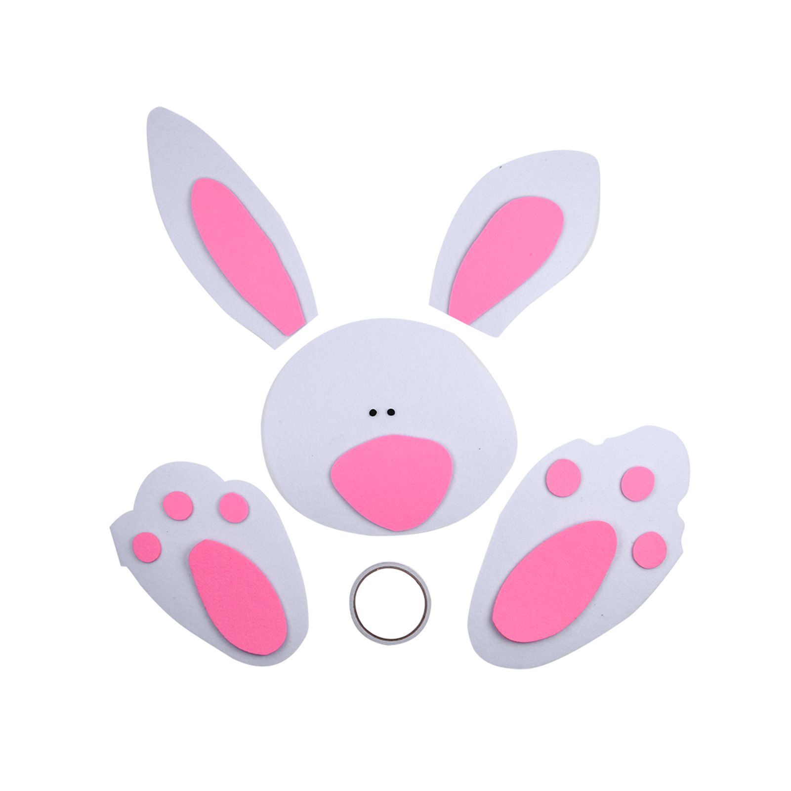 Yard Sign Exquisite Festive Cartoon Rabbit Garden Fence Sign Topper