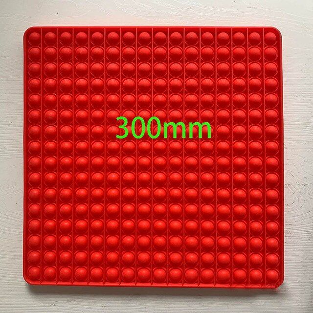 30cm Big Size Fidget Toys Push Bubble Autism Needs Antistress Reliever Sensory Toys  Child Funny MSXF Anti Stress Toys