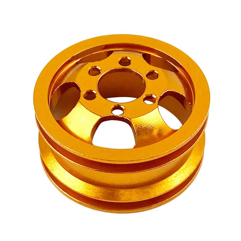 Metal Upgrade Shock-Proof Wheel Hub Rim for WPL C14 C24 B14 B24 B16 B36 Six Drive RC Car Spare Parts