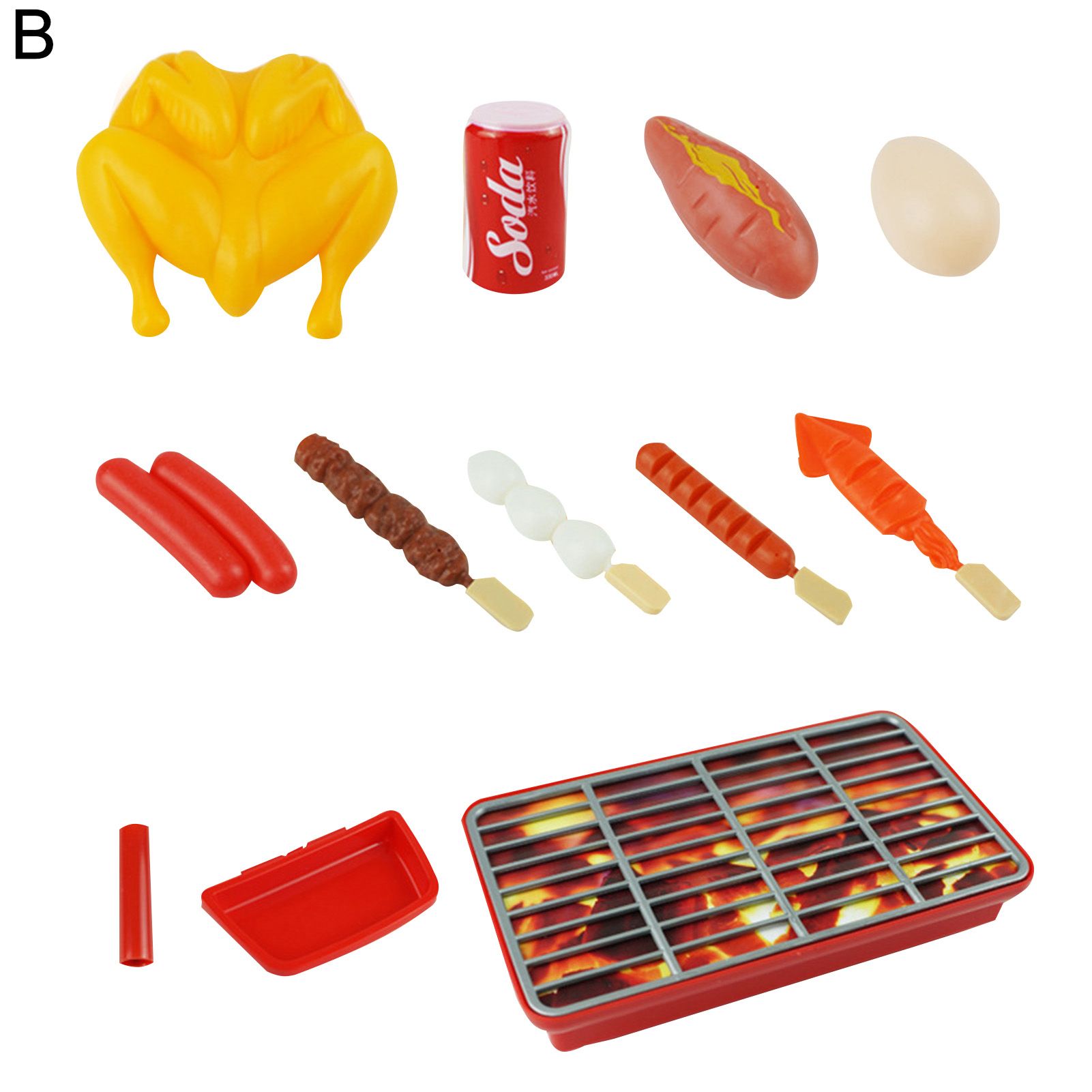 Kitchen Pretend Play Set Parent-child Communication Chef Kitchen Cooking Pretend Play Toy Combo