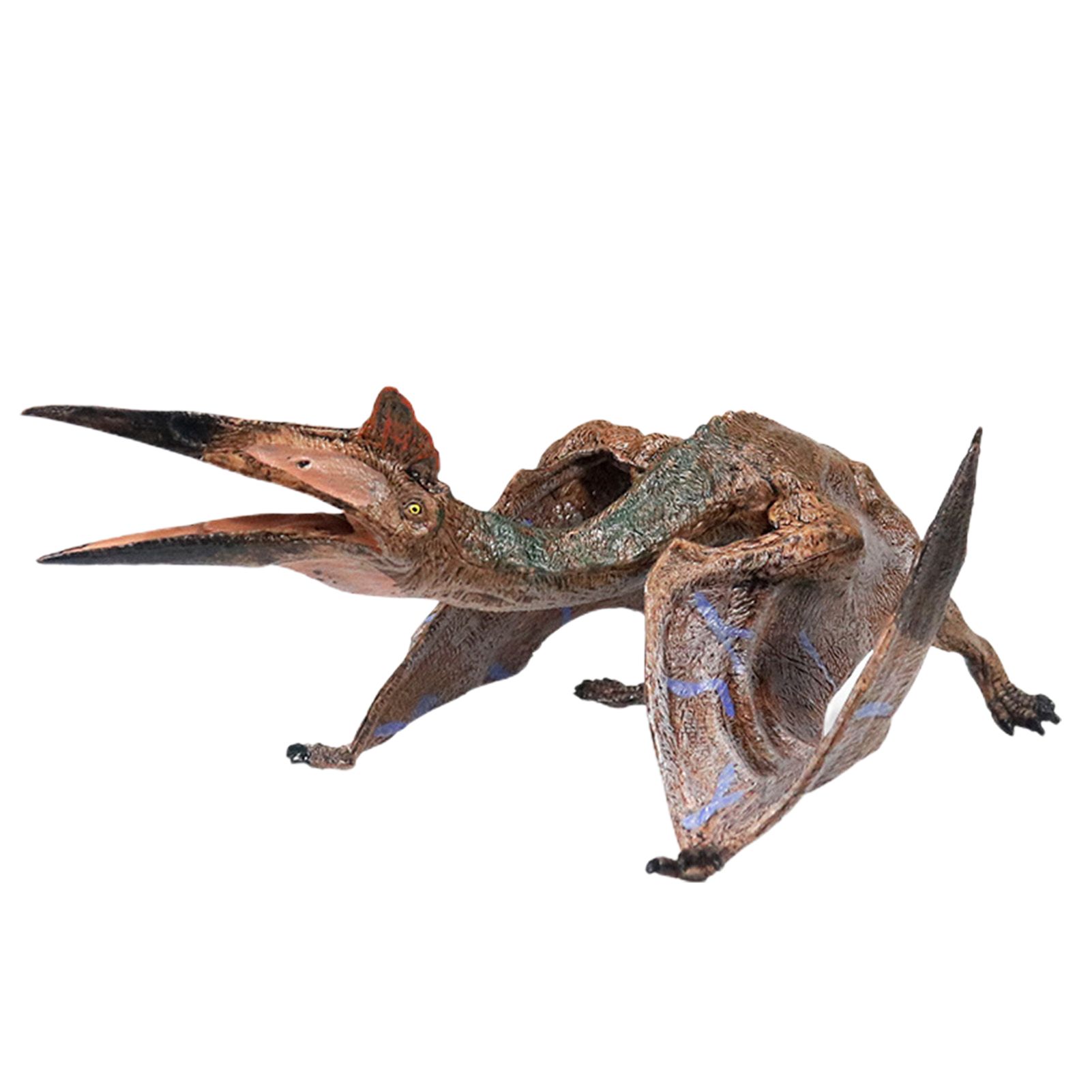 Livecity Dinosaur Figurine Fine Workmanship Realistic PVC Solid Simulated Pterosaur Statue Birthday Gifts for Kids