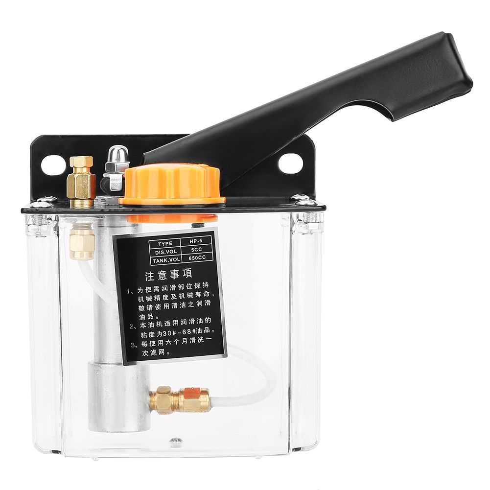 Manual lubrication pump HP-5R right hand widely used in the system of CNC machine tools machining center production line