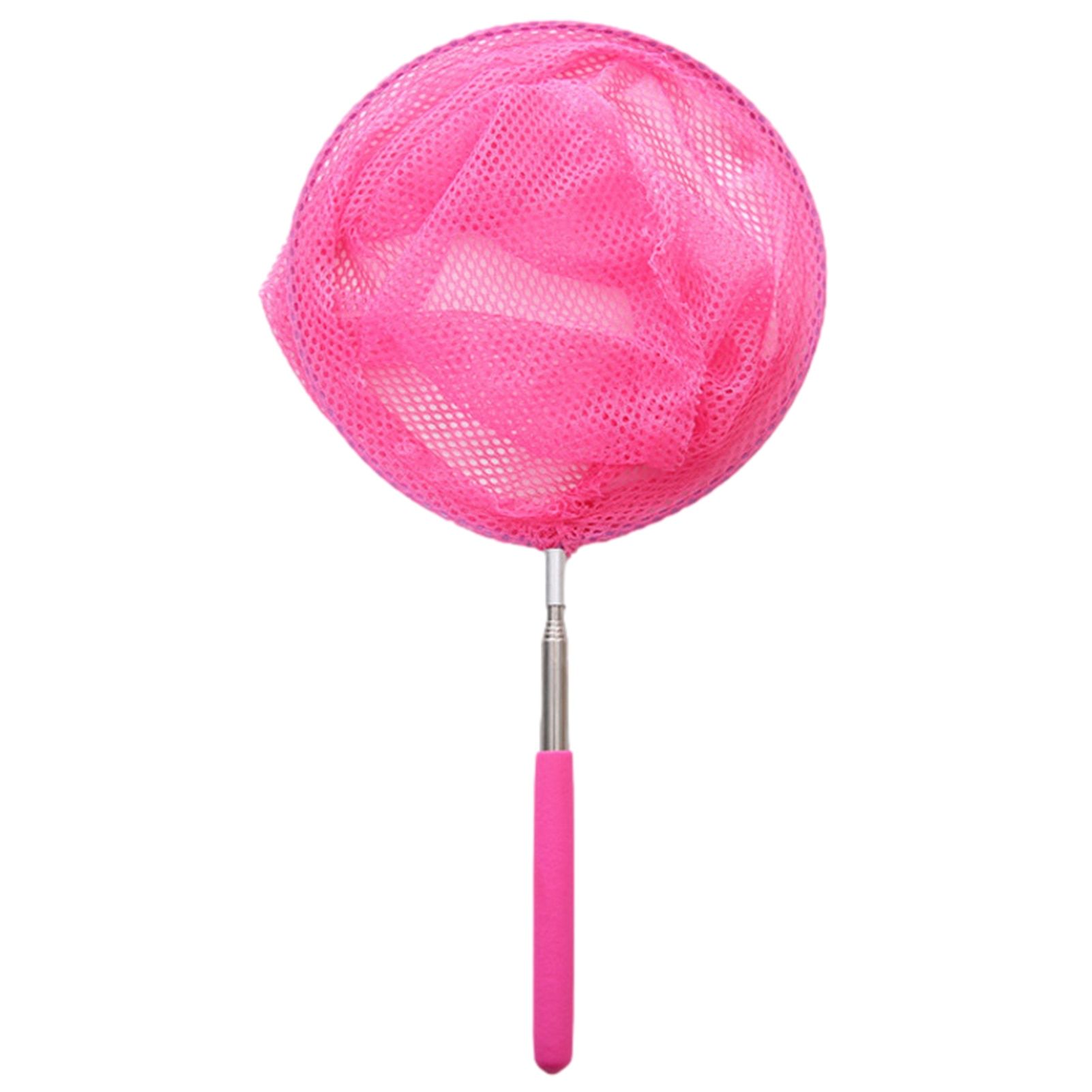 Kids Beach Net Portable Extendable Beach Fishing Net Toys Kids Butterfly Insect Catching Small Fish Catching Net
