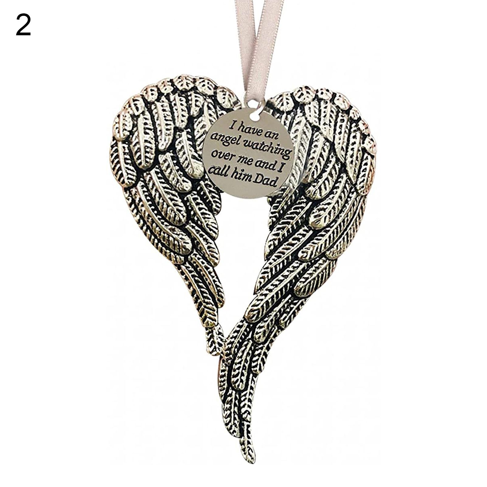 Memorial Pendant Prtical Christ Angel Wings Pendant