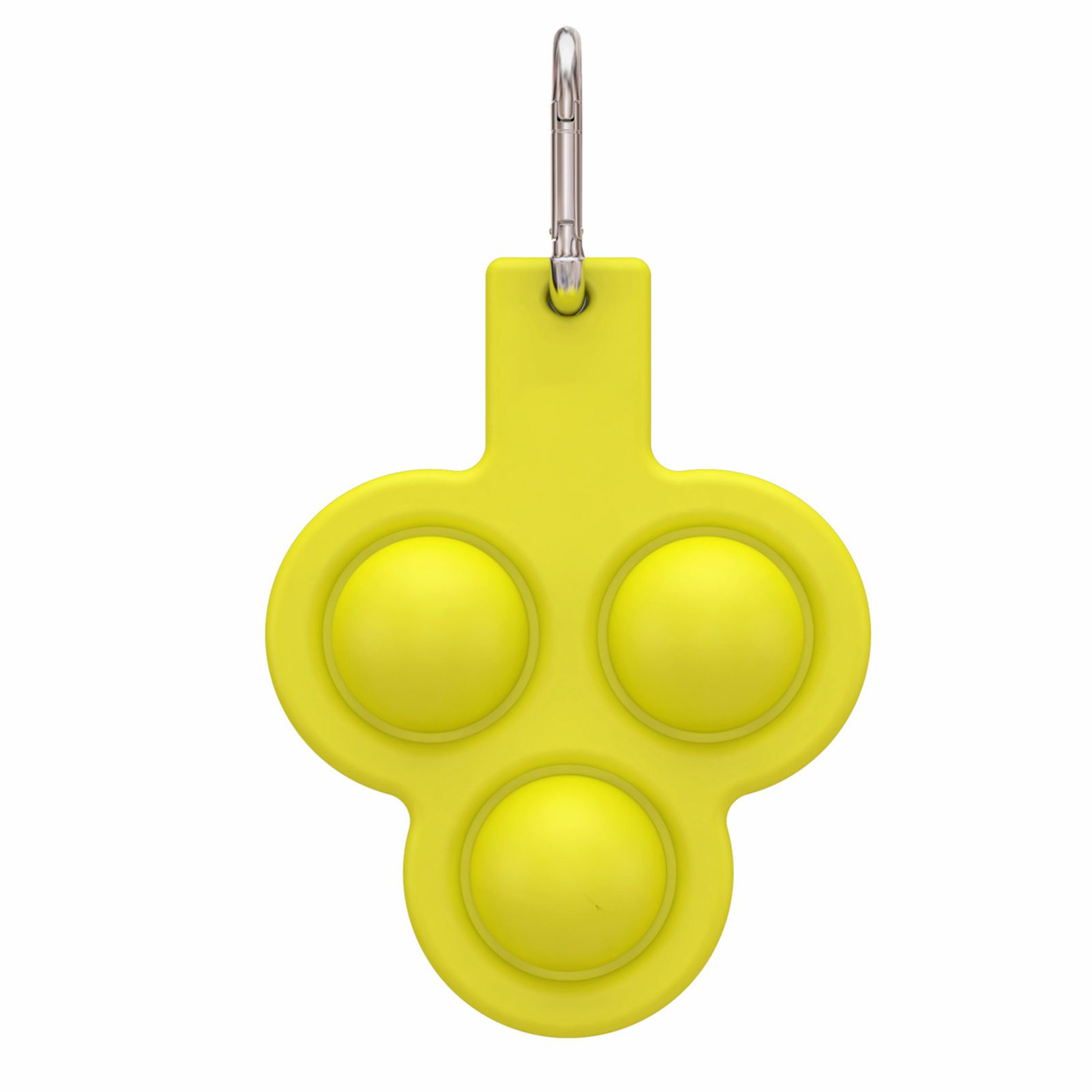 Bubble Fidget Toy Decompression Educational Small Size Bubble Sensor Gadget Toy Keychain for Home