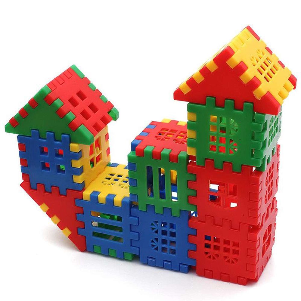 Block Set Educational Building Train Blocks Lego Set For Kids -22 Pcs Plastic Building Block Set Toy For Kids (Multicolor)