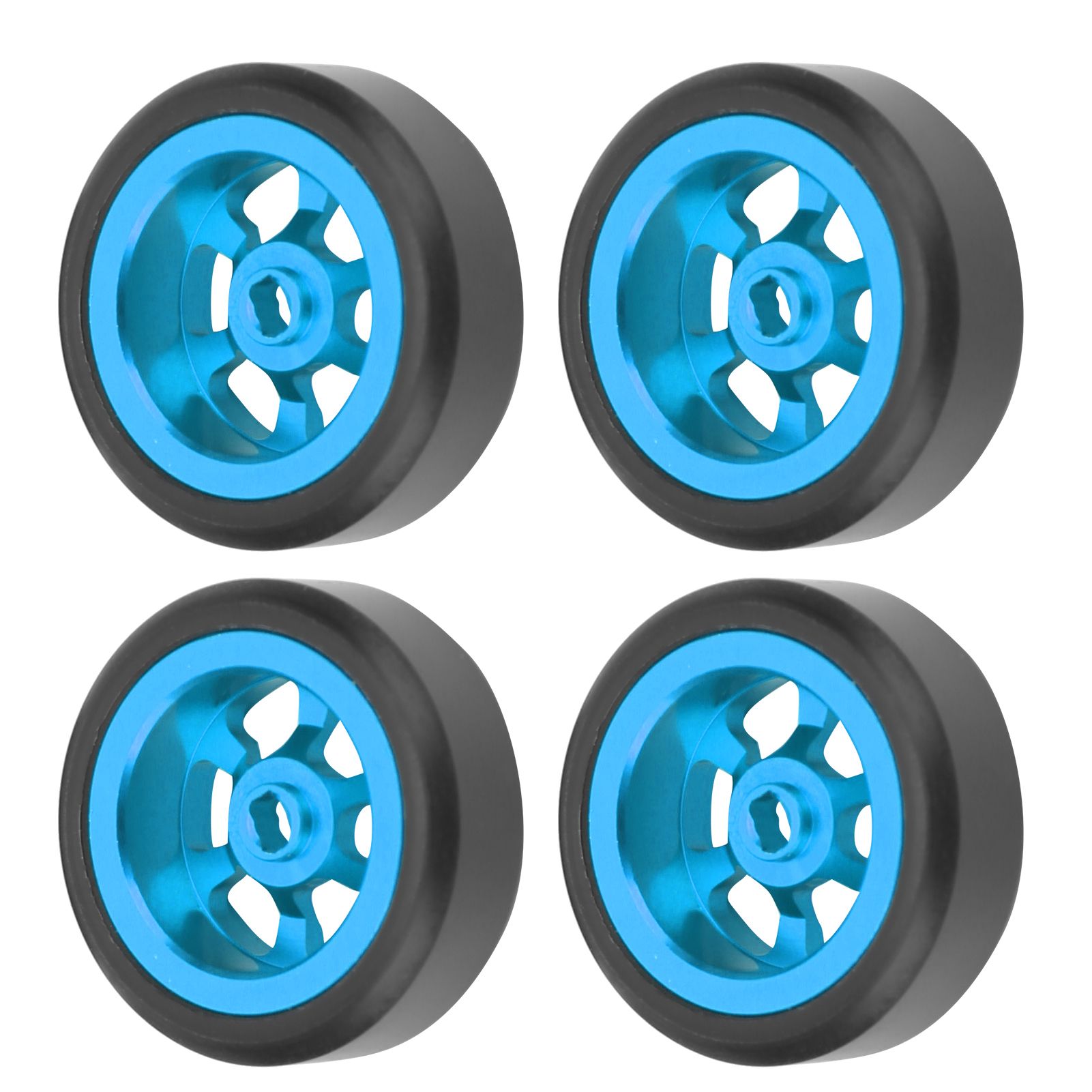 4pcs Alloy Drift Tire RC Car Accessories for Wltoys K969 K989 P929 1/28