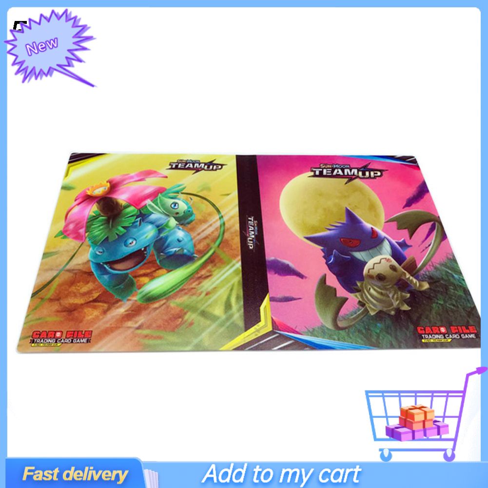 240 Sheets Pokemon Cards Playing Album Book Folder List DIY Collection Holder