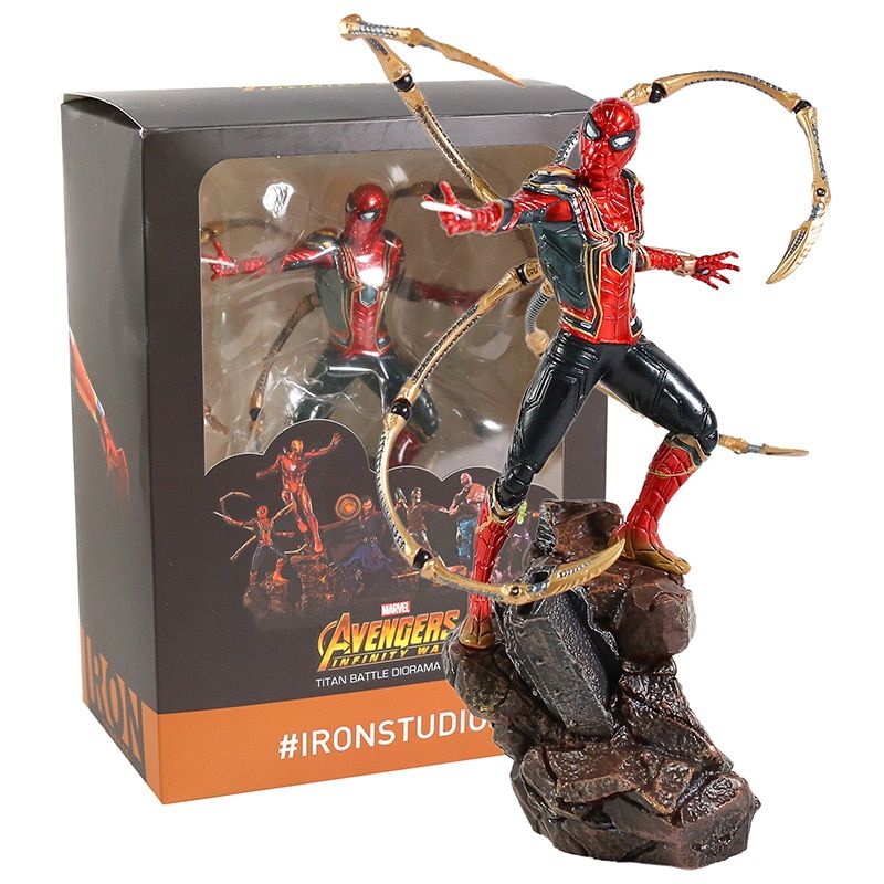 Marvel Iron Spiderman 1/10 Scale  Figure Model Toy