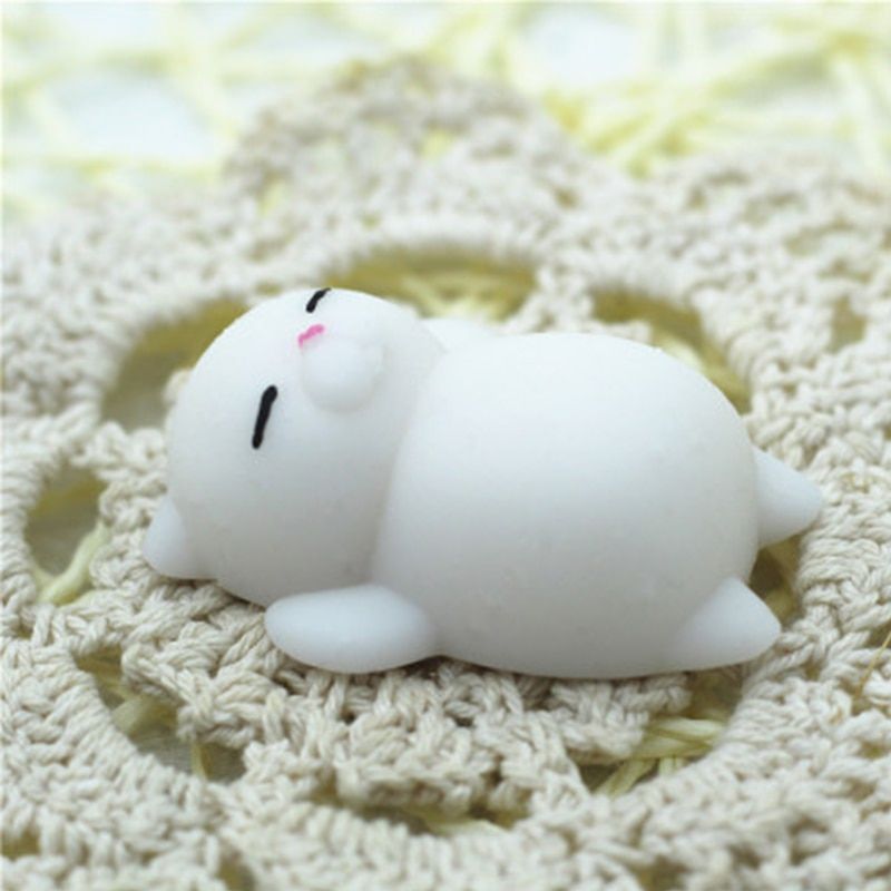 New Cartoon Fidget Toys Mini Spongy Squishy Kawaii Animal Soft Cute Fun Pop It Sensory Toy for Adults Kids Anti Stress Healing