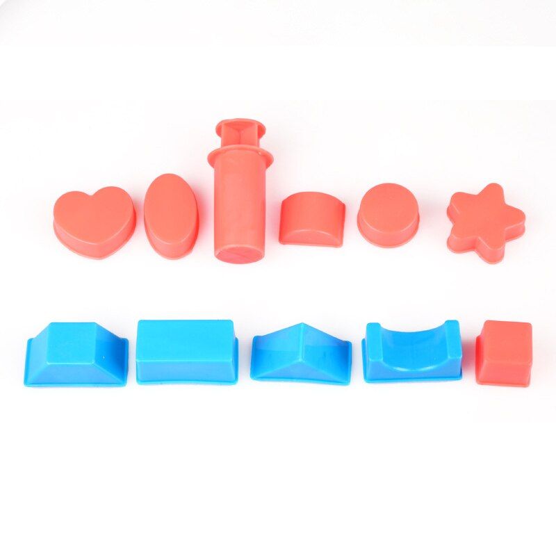 Magic Sand Model Clay Tools DIY Indoor Plasticine Sand Castle Mold Building Dynamic Sand Soft Clay Slime Educational Toys Kit