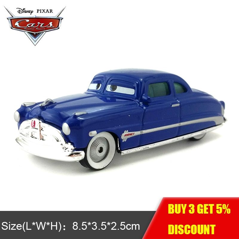 Disney Pixar Cars Doc Hudson 1:55 Metal Diecast Vehicle Educational Toys Car Model For Boys Children Birthday Gift