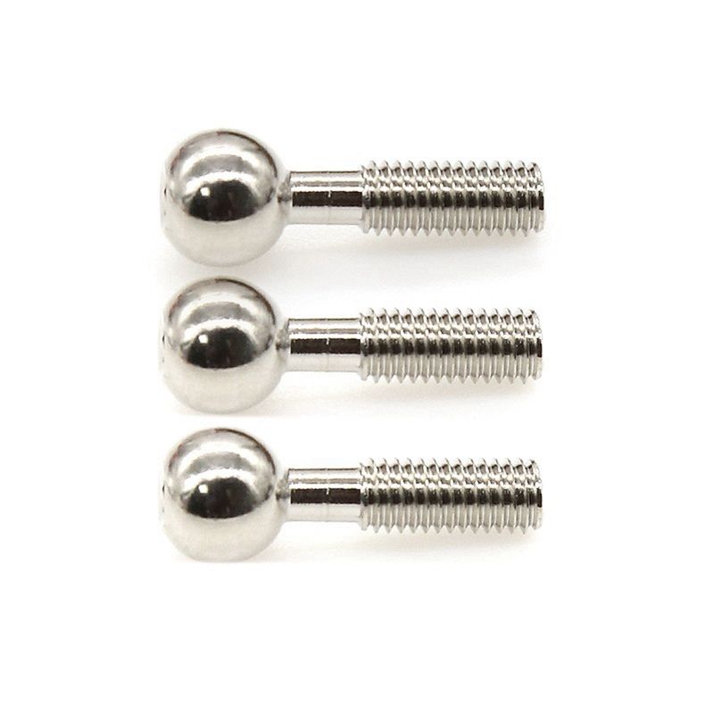 3Pcs Metal Suspension Arm Ball Head Screws FZ74 97029 for Kyosho FW06 SSS RRR RC Car Spare Parts Accessories