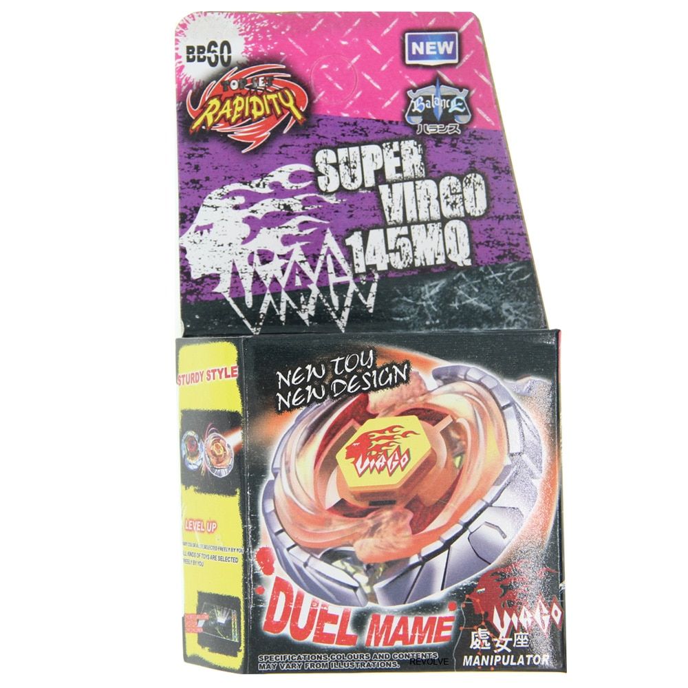 B-X TOUPIE BURST BAYBLADE Metal Fusion Toupie earth virgo stamina BB-60 Bayblades Spinning Top DropShipping